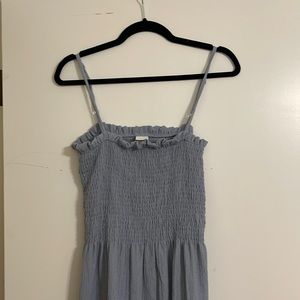 Blue Smocked H&M Dress